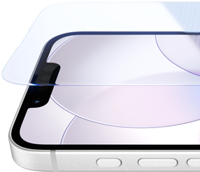 iPhone 17e, parte frontal con Ceramic Shield 2, parte lateral, color blanco, botones: Acción, volumen