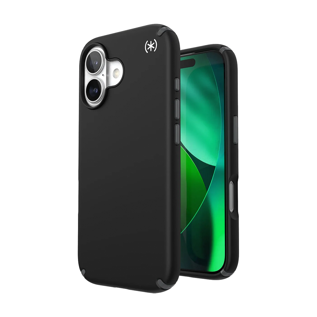 Speck Presidio2 Pro con Magsafe para iPhone 17 - Negro/Negro/Blanco