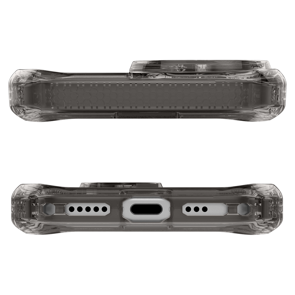 ItSkins Hybrid R Vapor Funda con MagSafe para iPhone 17 - Humo