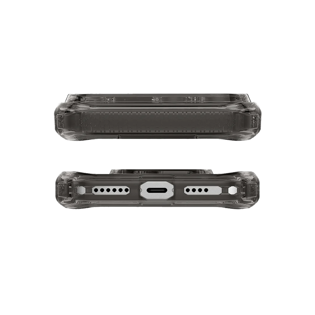 ItSkins Hybrid R Vapor Funda con MagSafe para iPhone 17 Pro Max - Humo