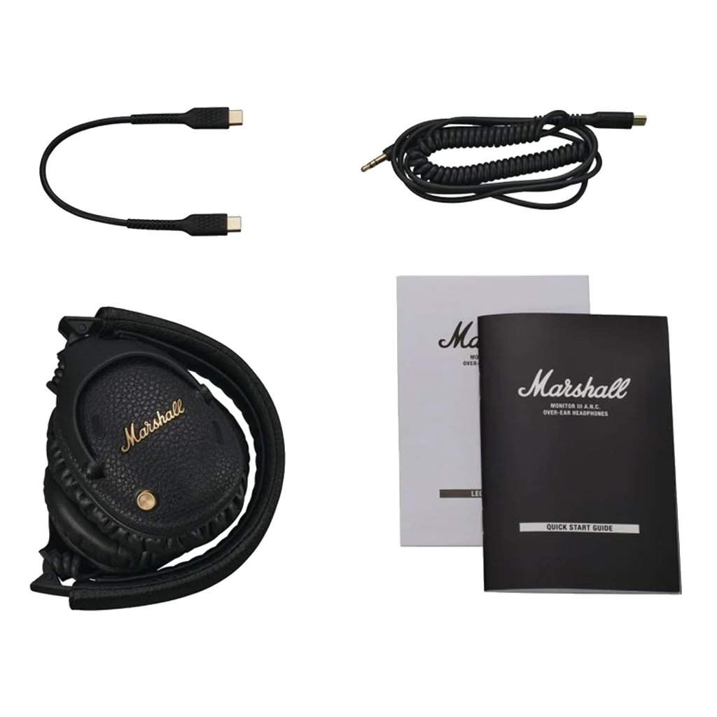 Marshall Monitor III ANC Auriculares Bluetooth Sobre Oreja - Negro
