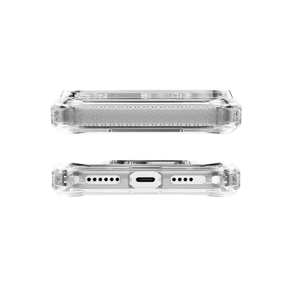 Itskins Hybrid R Vapor Stand Funda con Magsafe para iPhone 17 Air - Transparente