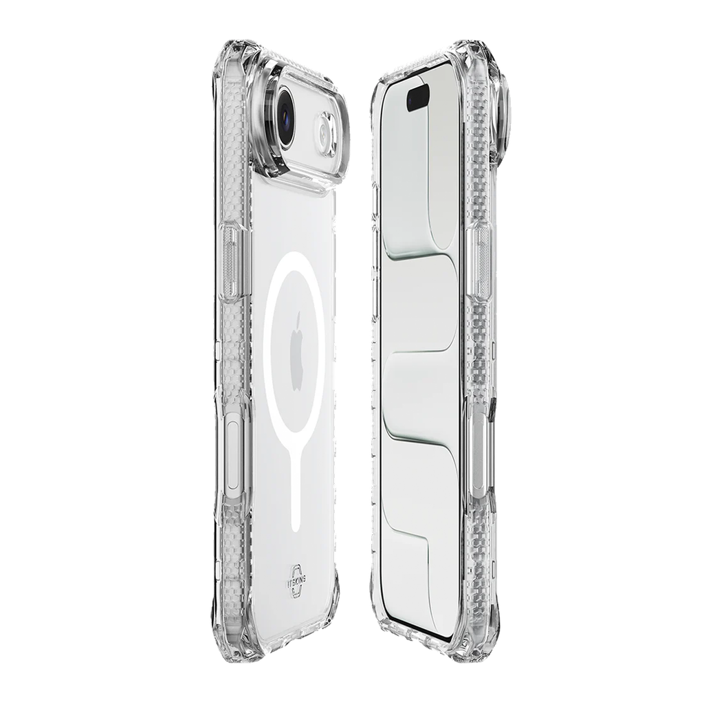 ItSkins Hybrid R Funda Transparente con MagSafe para iPhone 17 Air - Transparente