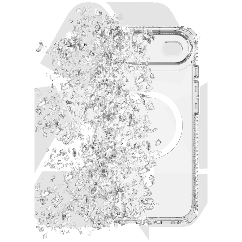 ItSkins Hybrid R Funda Transparente con MagSafe para iPhone 17 Air - Transparente