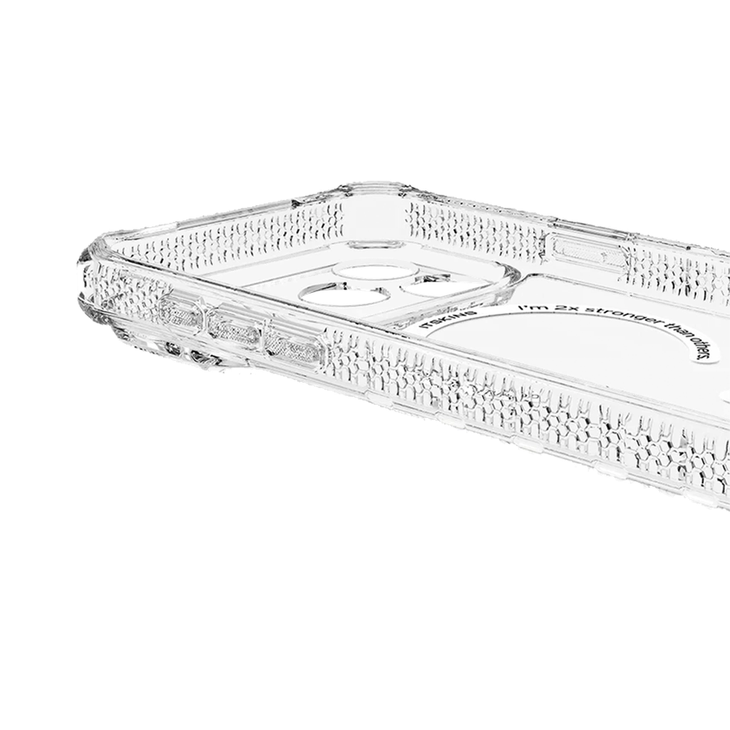 ItSkins Hybrid R Funda Transparente con MagSafe para iPhone 17 Pro Max - Transparente