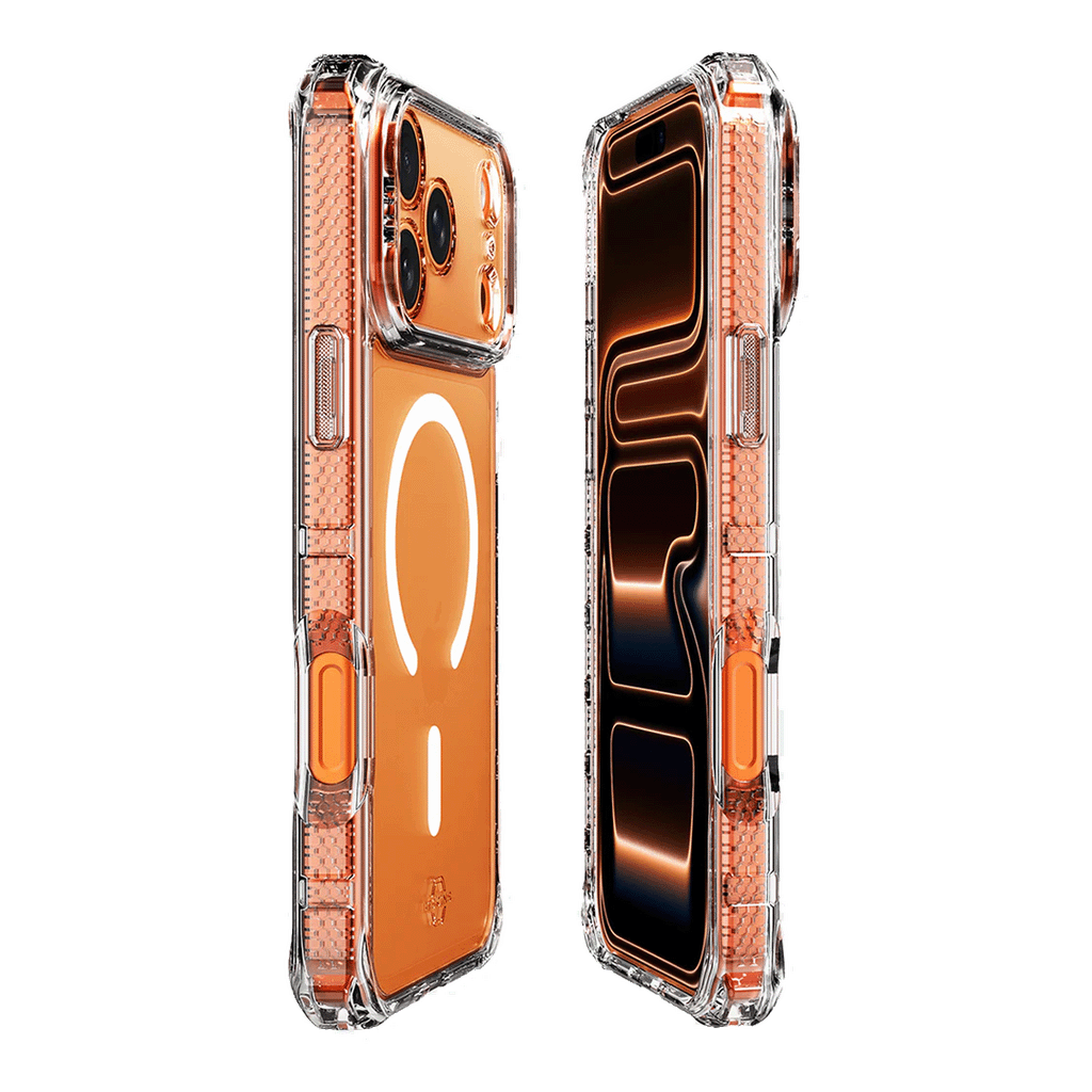 ItSkins Hybrid R Funda Transparente con MagSafe para iPhone 17 Pro Max - Transparente