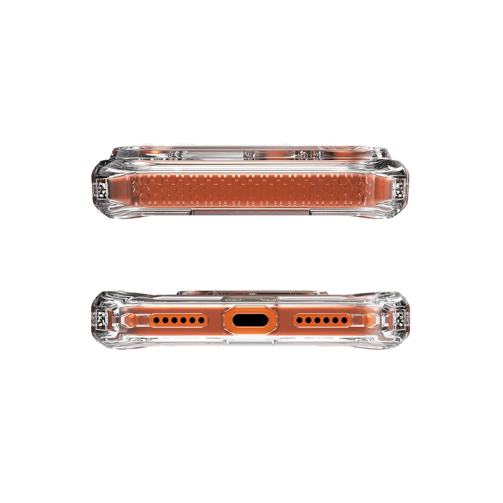 ItSkins Hybrid R Funda Transparente con MagSafe para iPhone 17 Pro Max - Transparente