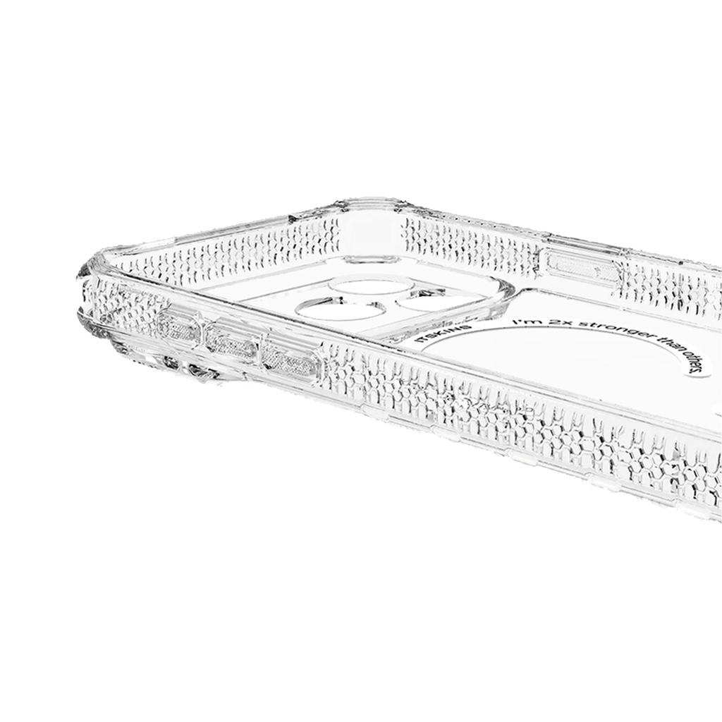 ItSkins Hybrid R Funda Transparente con MagSafe para iPhone 17 Pro Max - Transparente