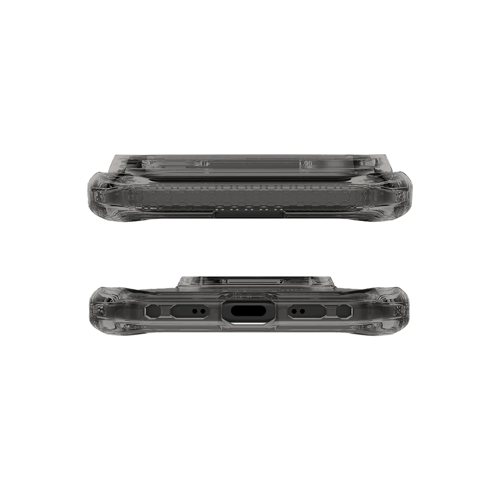 ItSkins Hybrid R Vapor Funda con MagSafe para iPhone 17 Air - Humo