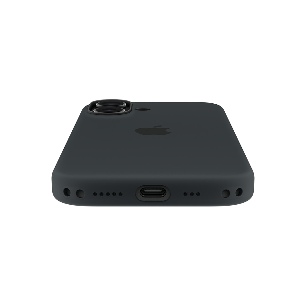Funda de silicona de Apple con MagSafe para iPhone 17 - Negro