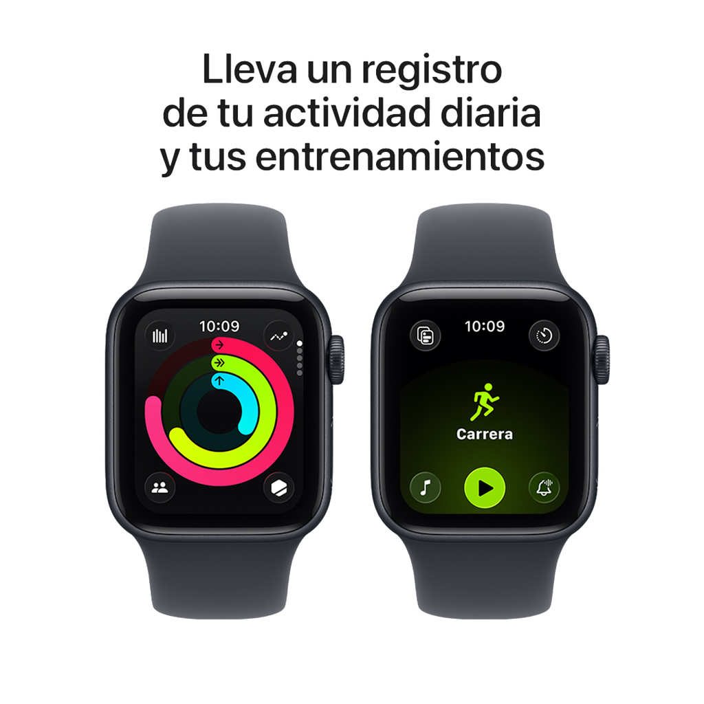 Apple Watch SE 3 GPS 40mm - Caja de Aluminio Medianoche - Banda Deportiva Medianoche
