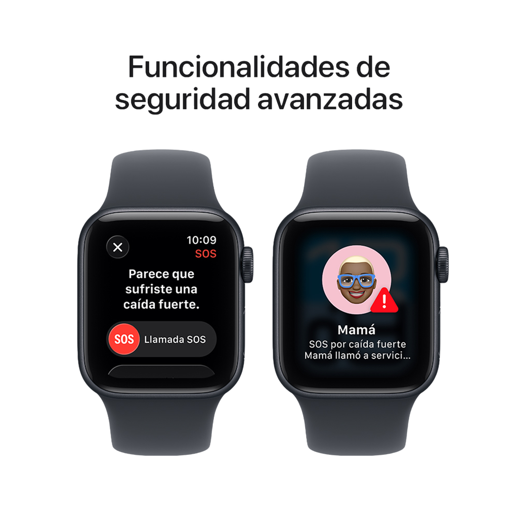 Apple Watch SE 3 GPS 40mm - Caja de Aluminio Medianoche - Banda Deportiva Medianoche