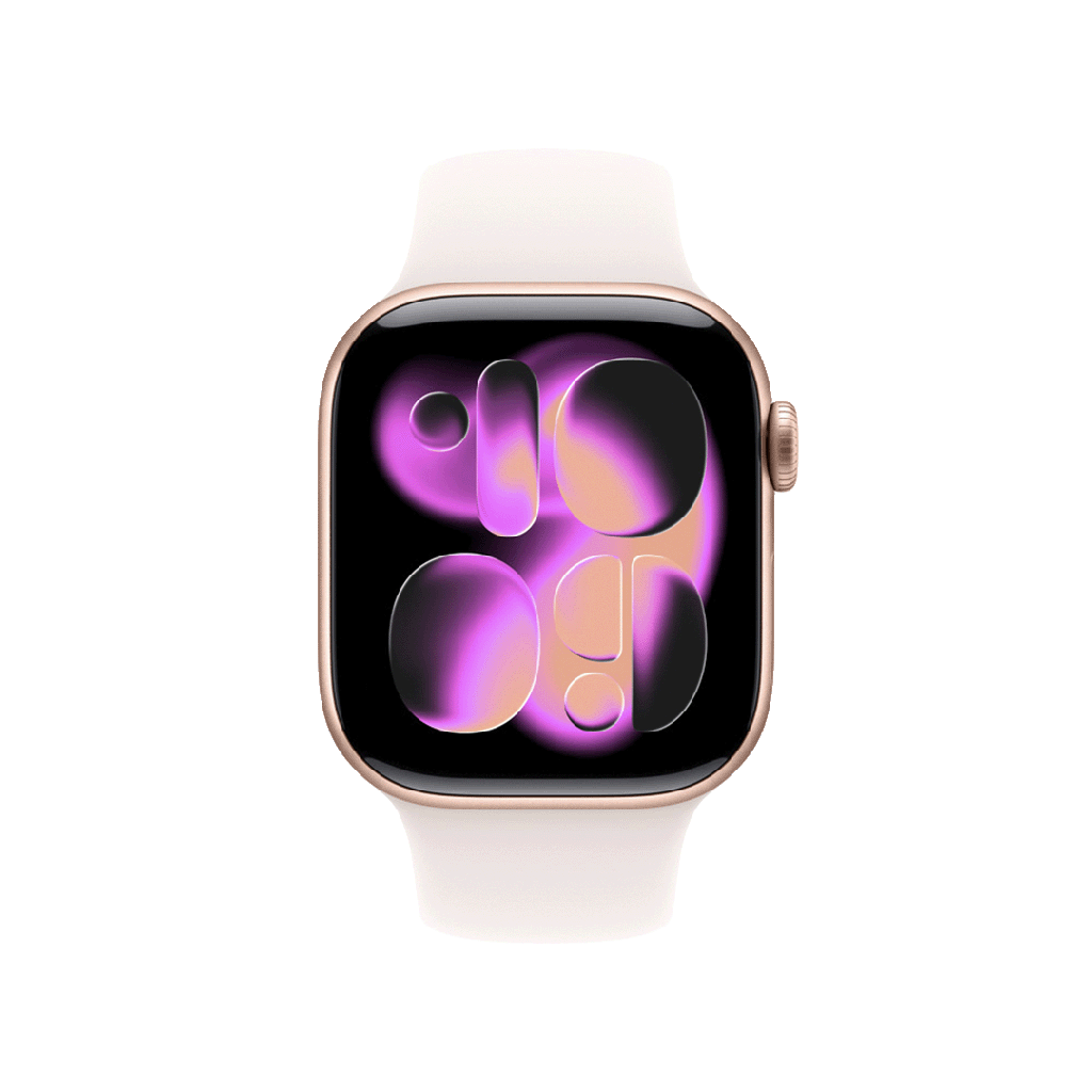 Apple Watch Series 11 GPS 42mm Rose Gold Aluminium Case with Light Blush Sport Apple Watch Series 11 (GPS) 42 mm - Caja de Aluminio Oro Rosa - Banda Deportiva Rosado Rubor - M/L