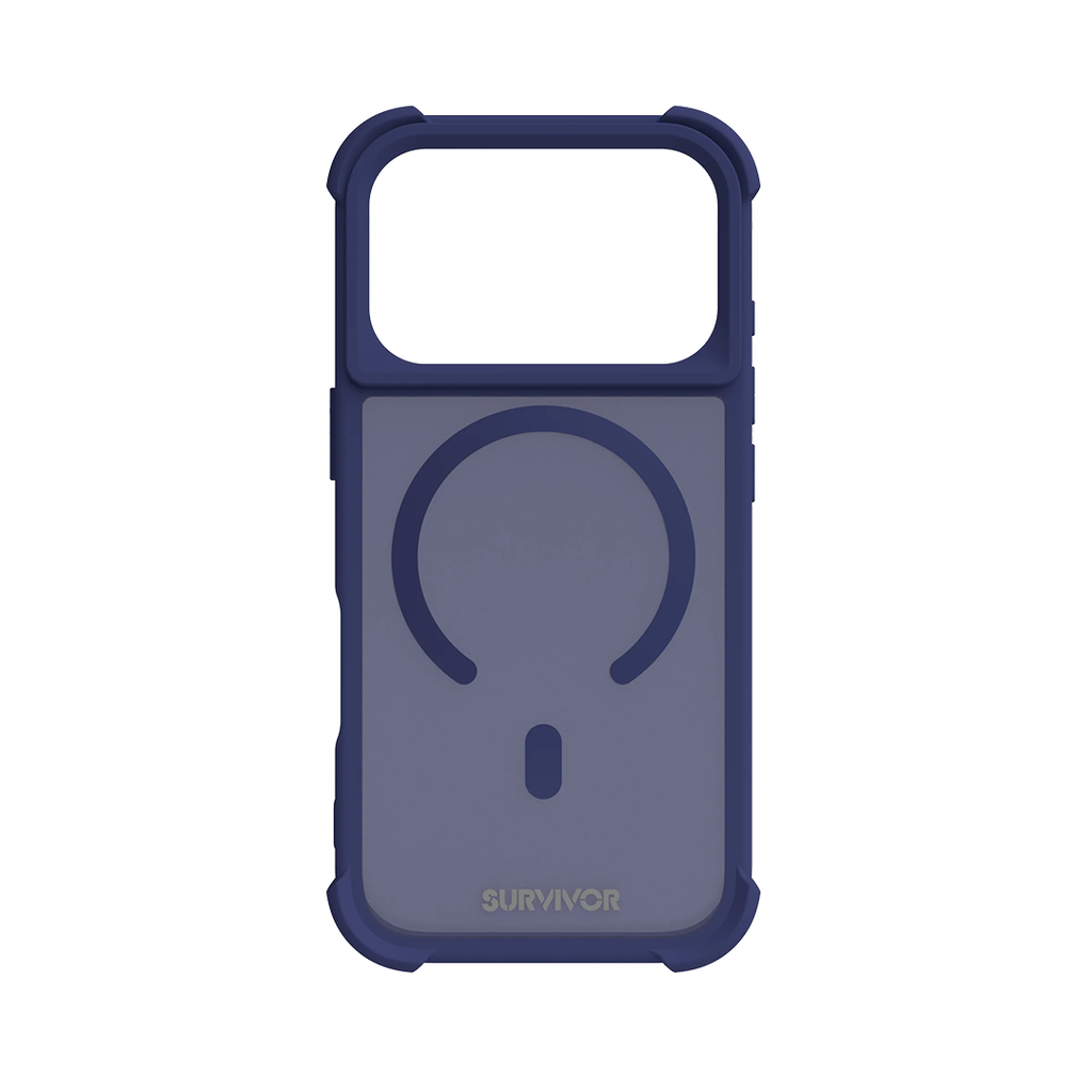 Funda Survivor Endurance de Griffin con MagSafe para iPhone 17 - Azul marino