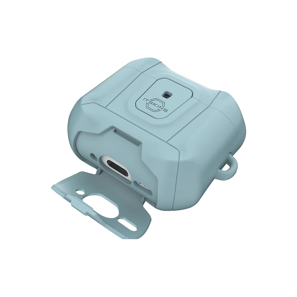 Funda Hybrid con MagSafe para AirPods 4 - Azul claro