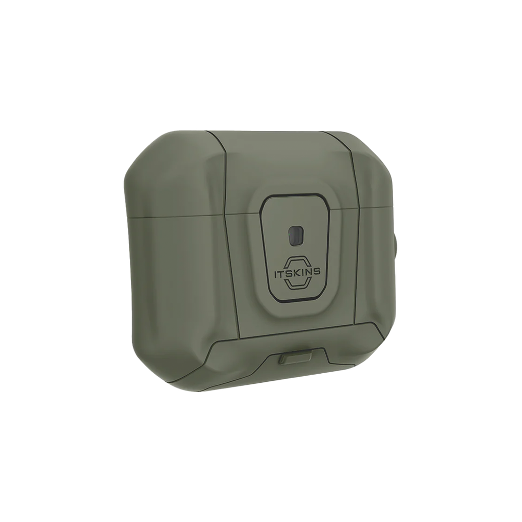 Funda Hybrid con MagSafe para AirPods 4 - Verde oliva