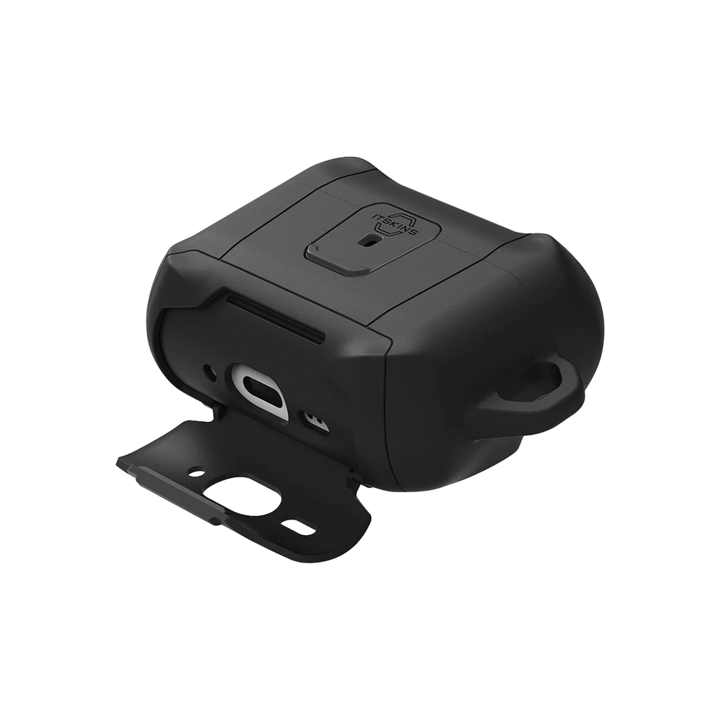 Funda Hybrid Stand Pro de Itskins para AirPods Pro 3 - Negro