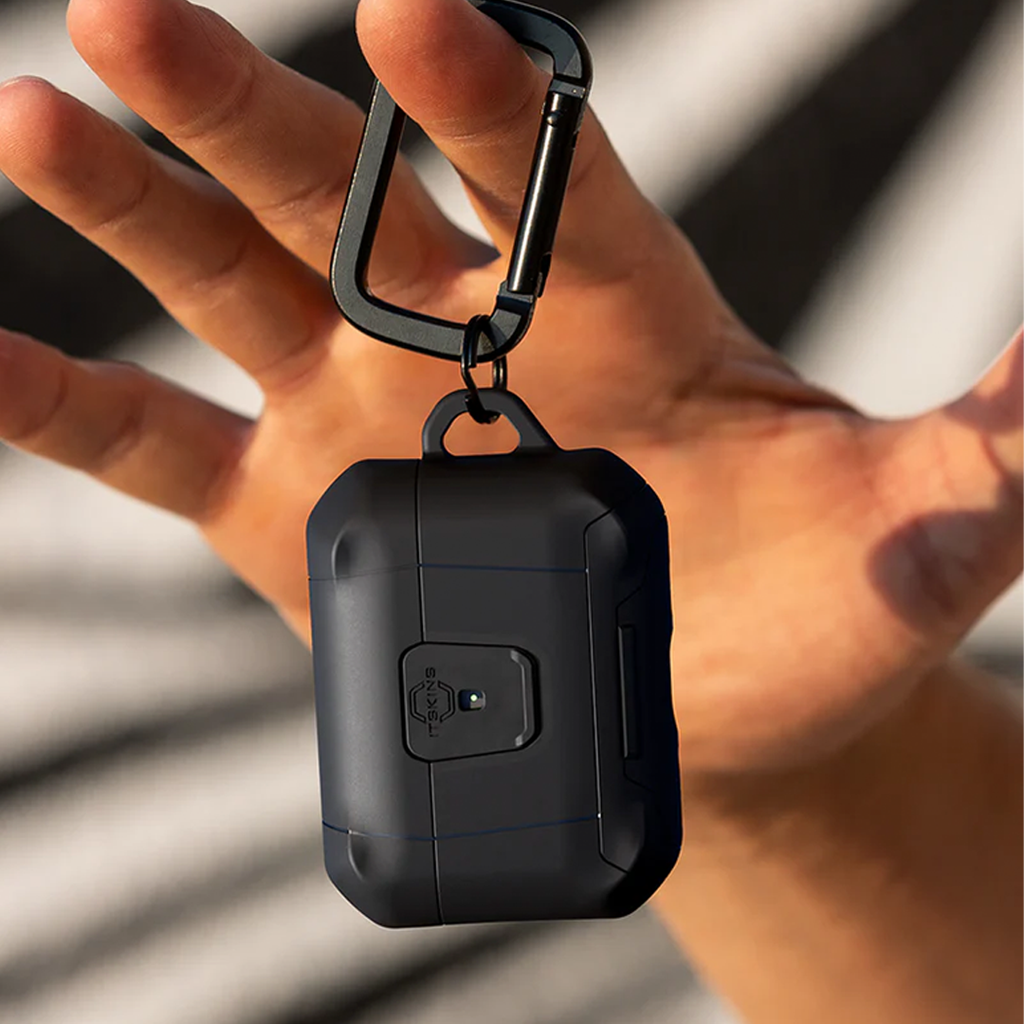 Funda Hybrid Stand Pro de Itskins para AirPods Pro 3 - Negro