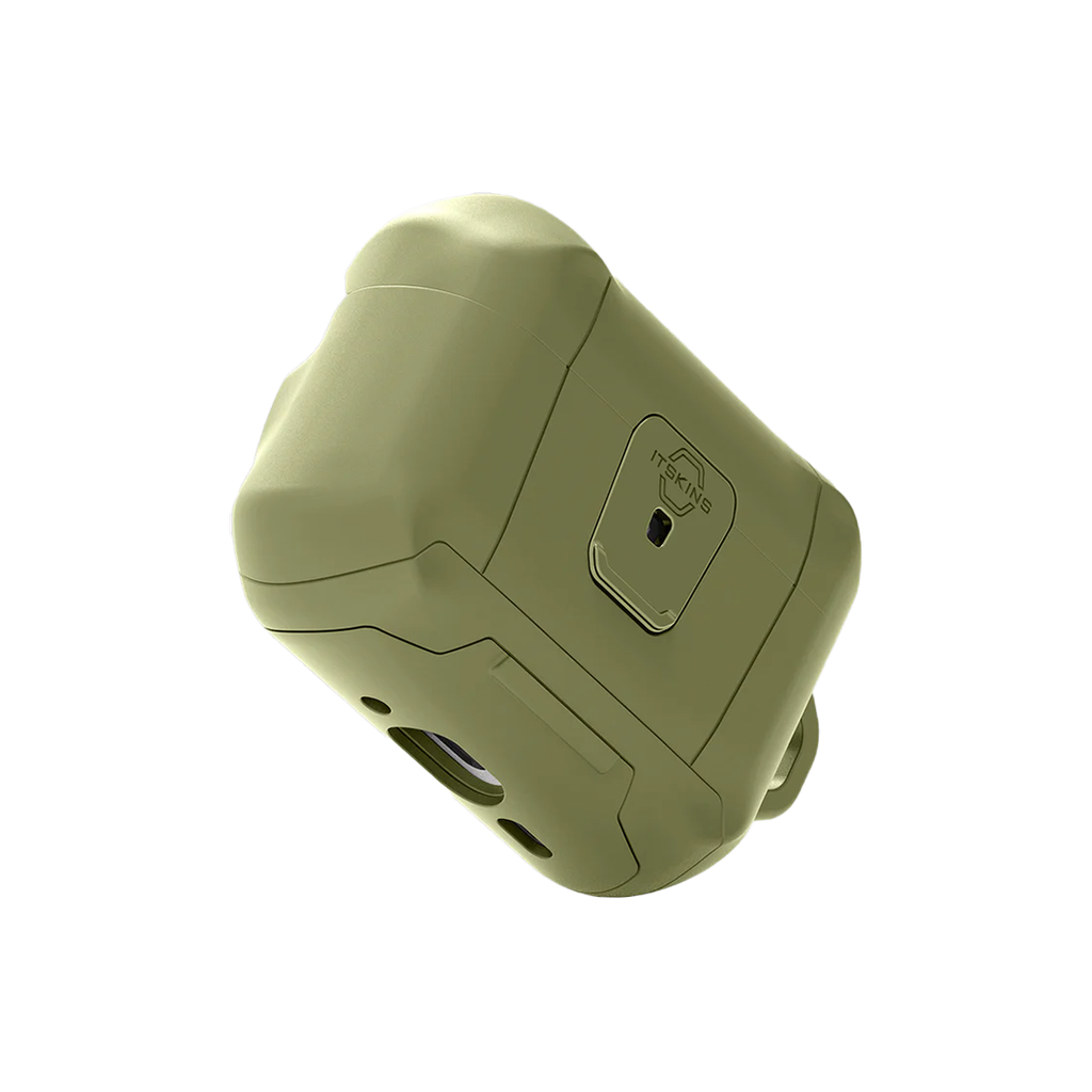 Funda Hybrid Stand Pro de Itskins para AirPods Pro 3 - Verde oliva