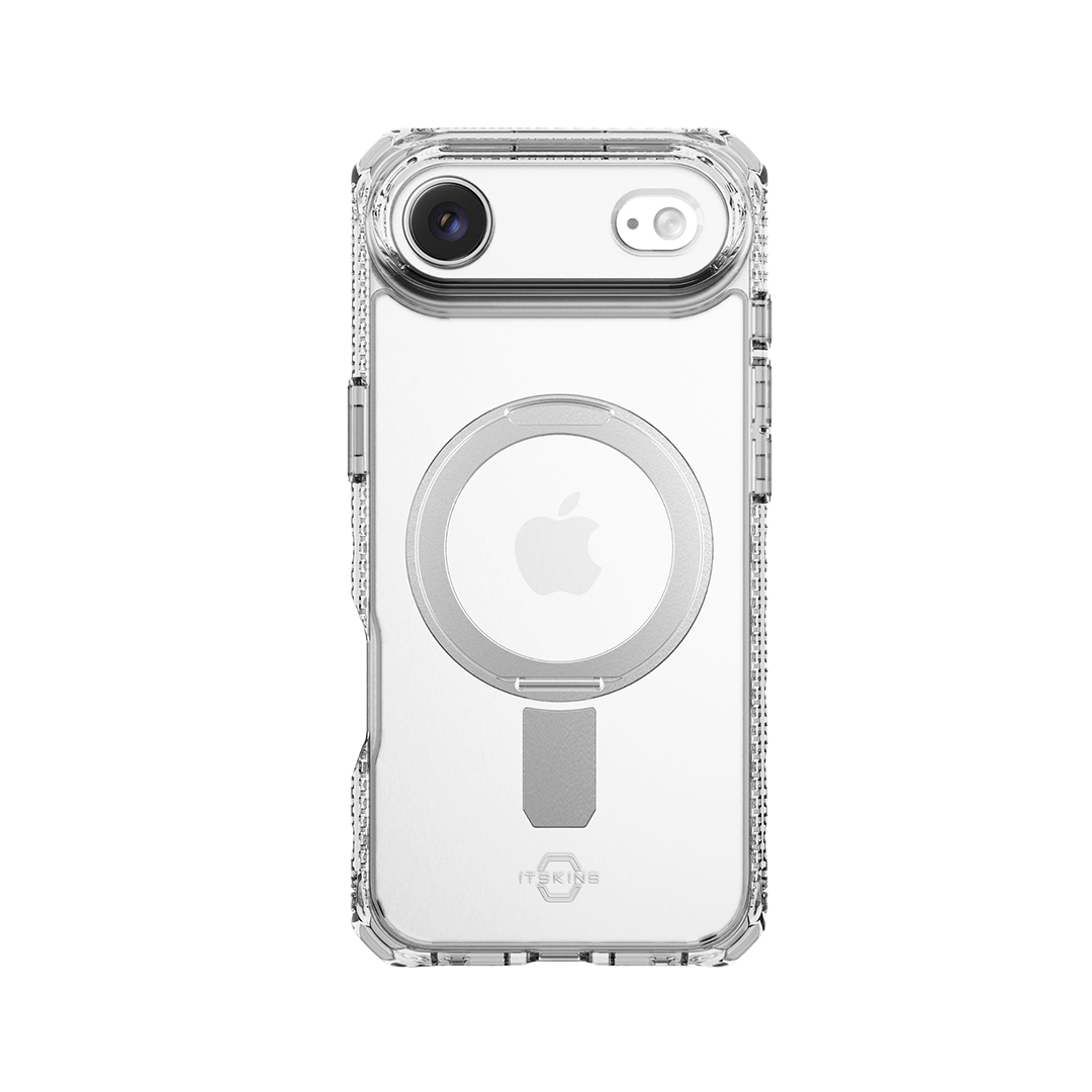 Funda Hybrid R Vapor Stand transparente con MagSafe de ItSkins para iPhone Air