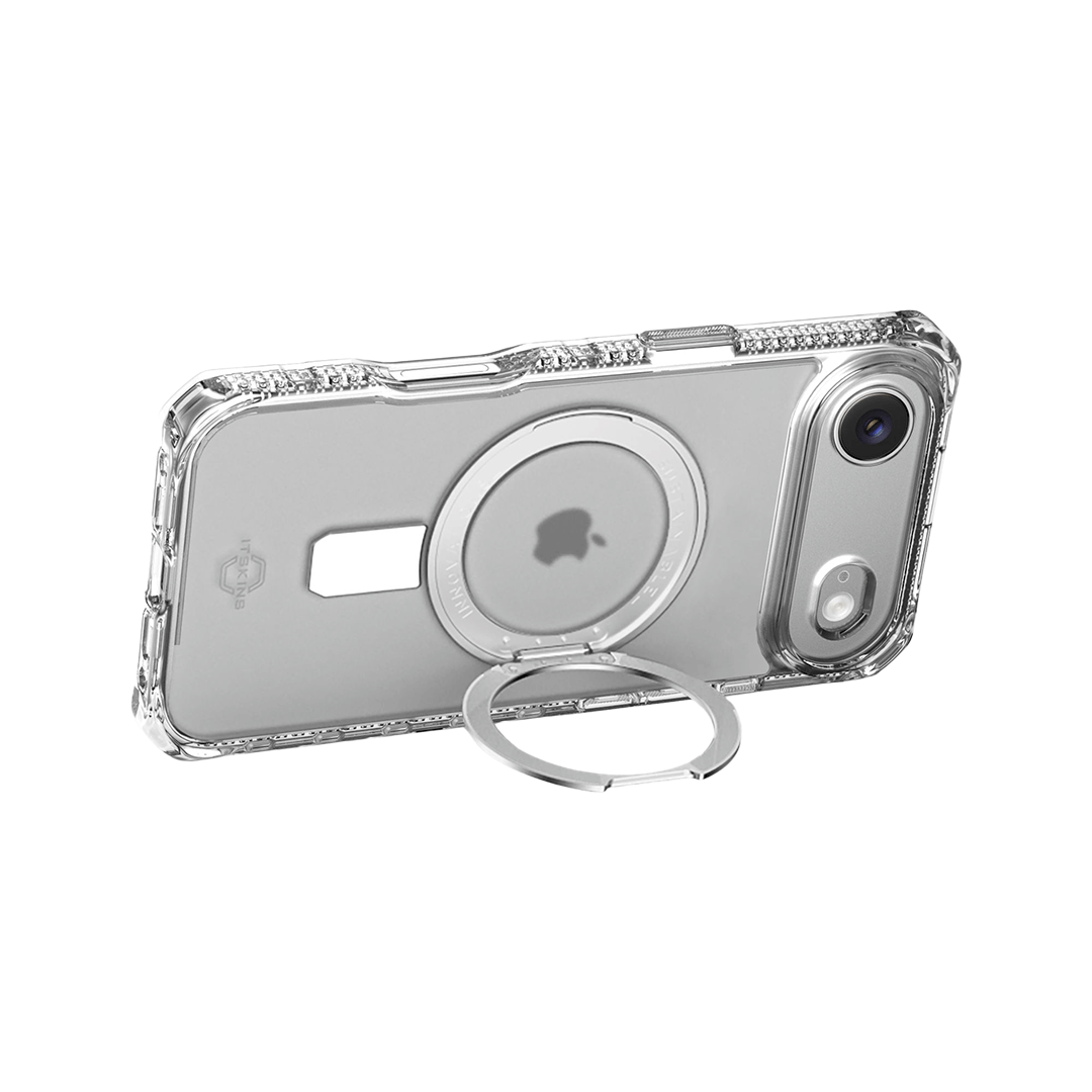 Funda Hybrid R Vapor Stand transparente con MagSafe de ItSkins para iPhone Air