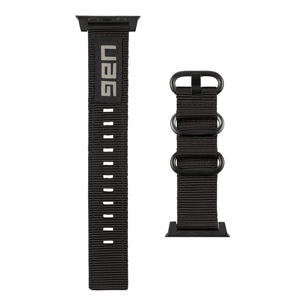 Banda Nato amarilla y negra de UAG para caja de 42 mm