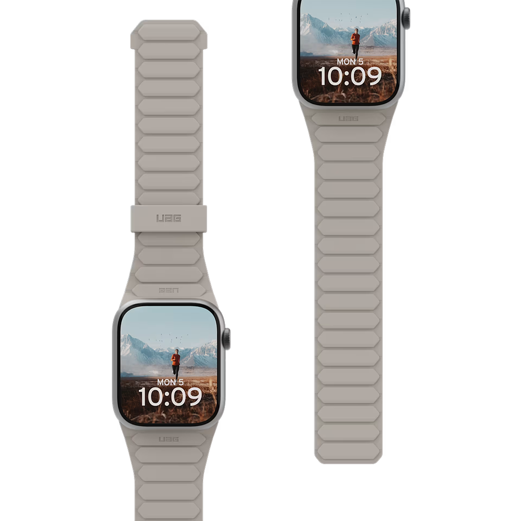 Banda Pathfinder negra y titanio de UAG para caja de 49 mm