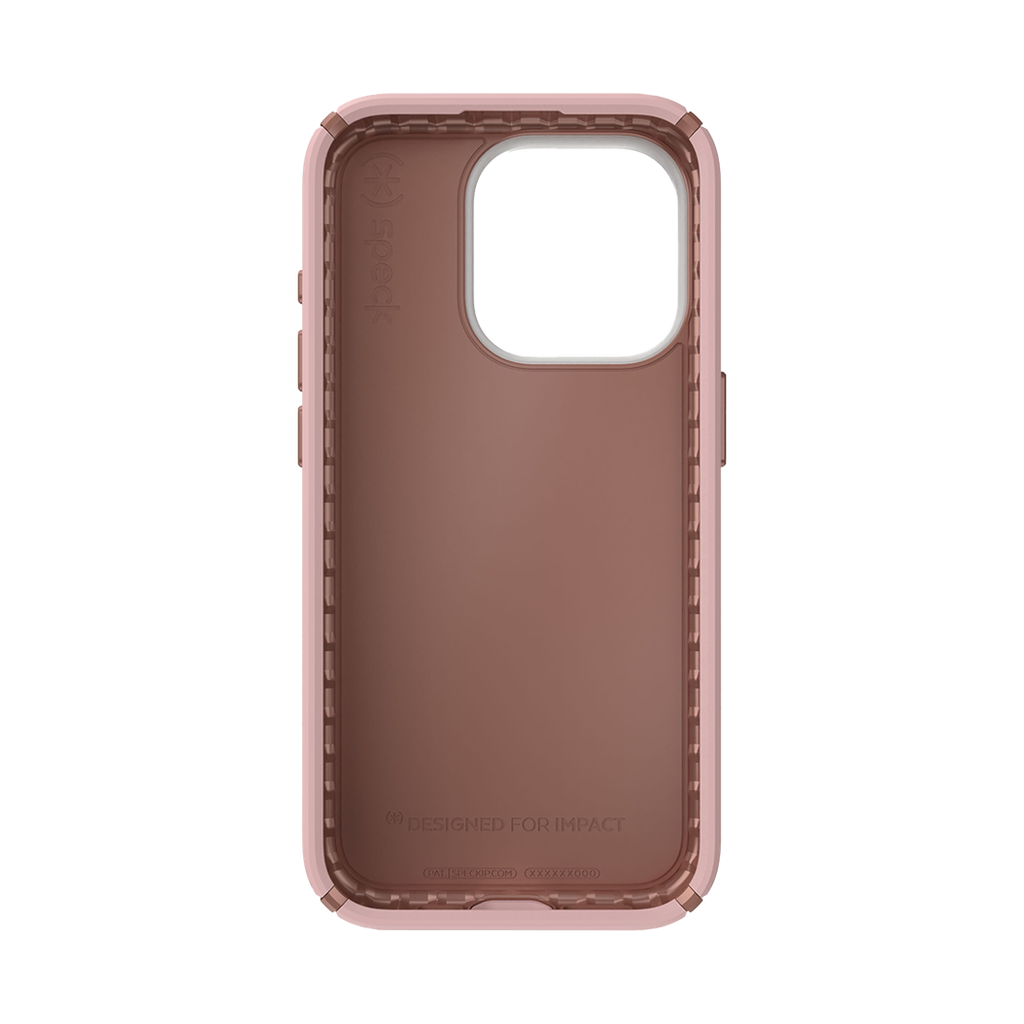 Funda Speck Presidio2 Pro para iPhone 15 Pro - Rosa Dalia/Rosa Copper/Blanco