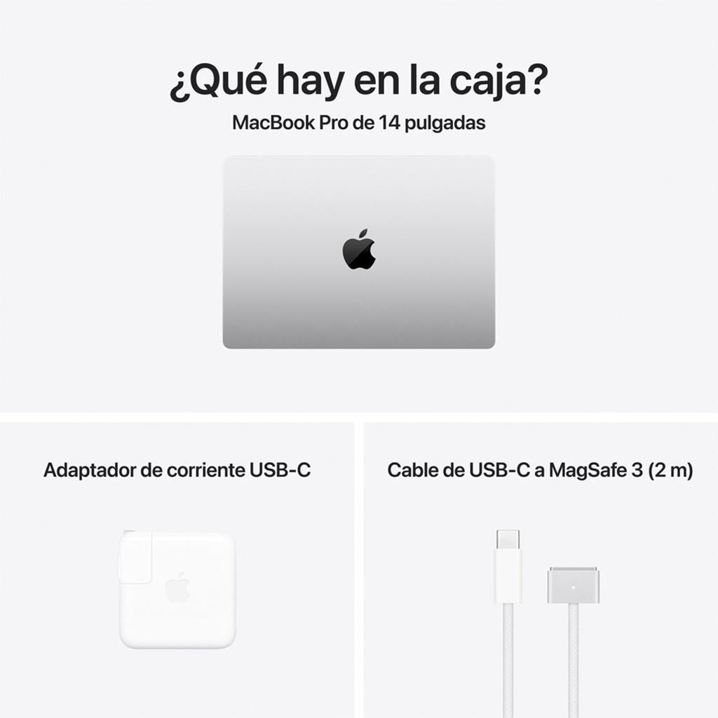 DIA L - MacBook Pro 14" M5 - 10 CPU, 10 GPU, 16GB, 512GB - Plata