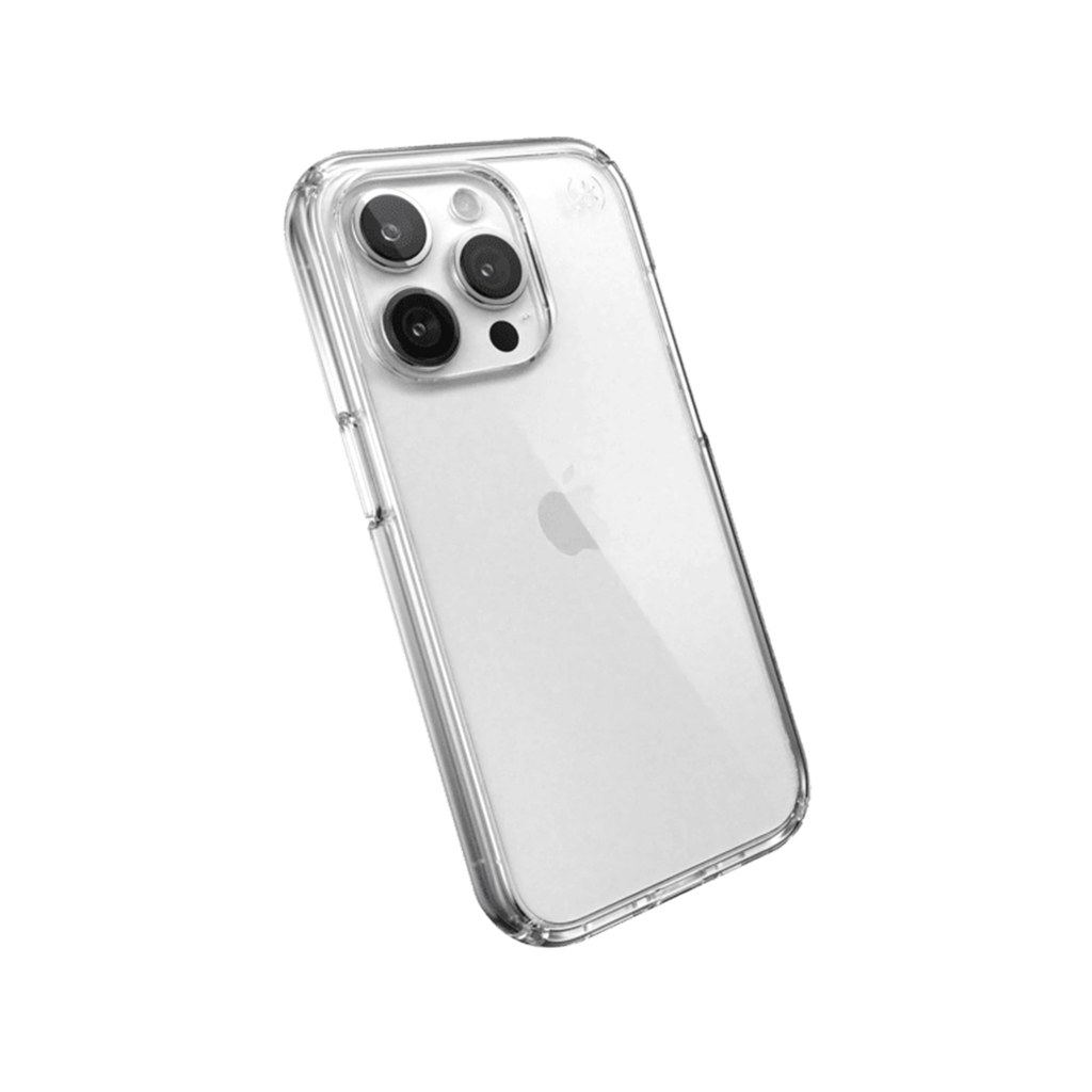 Speck Presidio Funda Transparente para iPhone 15 Pro Max - Transparente/Transparente