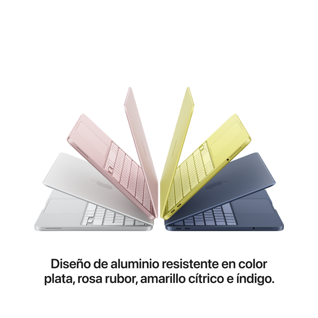 MacBook Neo 13" A18 Pro - 6 CPU, 5 GPU, 8GB, 512 GB, Magic Keyboard con Touch ID - Plata