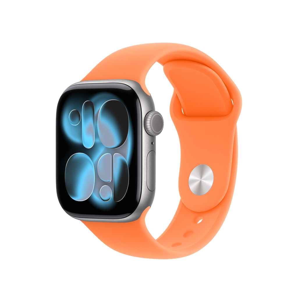 Banda deportiva naranja clementina de Apple para caja de 42 mm M/L