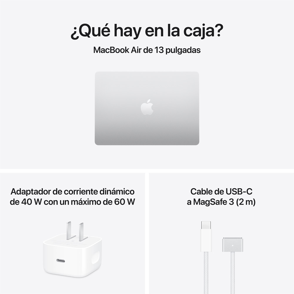 MacBook Air 13" M5 - 10 CPU, 10 GPU, 16GB, 1TB - Plata