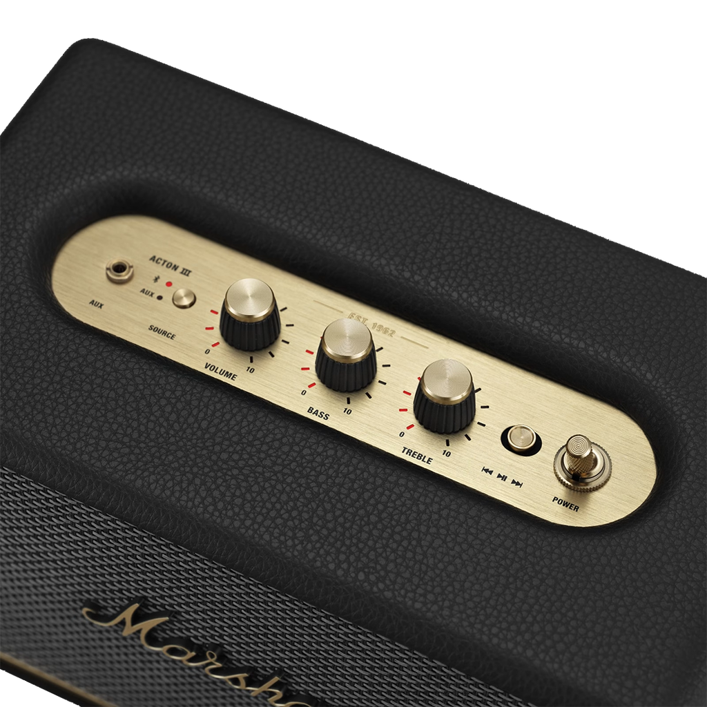 Parlante Bluetooth Acton III de Marshall - Negro