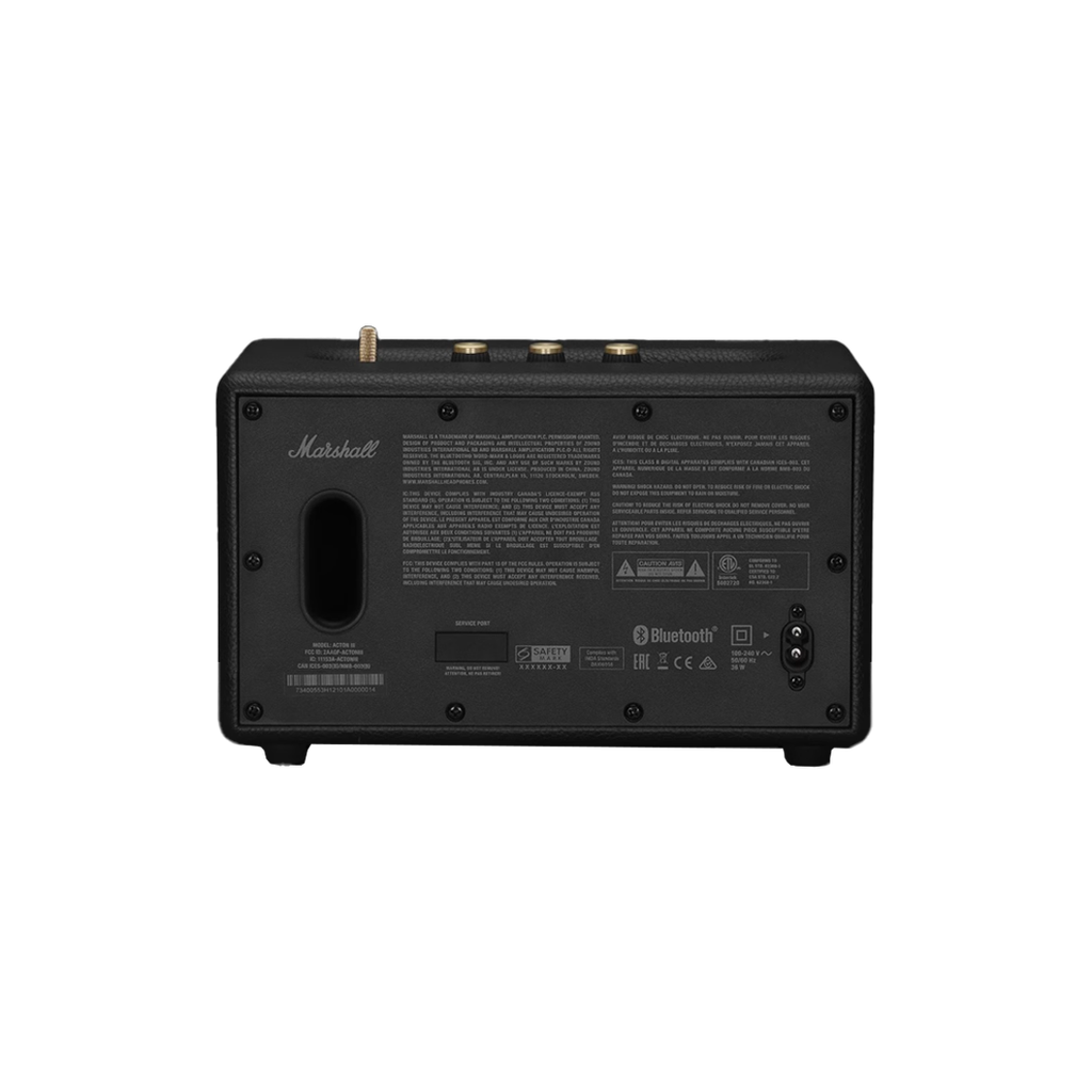 Parlante Bluetooth Acton III de Marshall - Negro