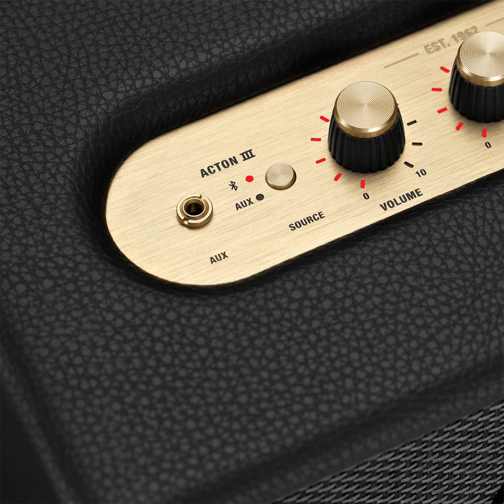 Parlante Bluetooth Acton III de Marshall - Negro