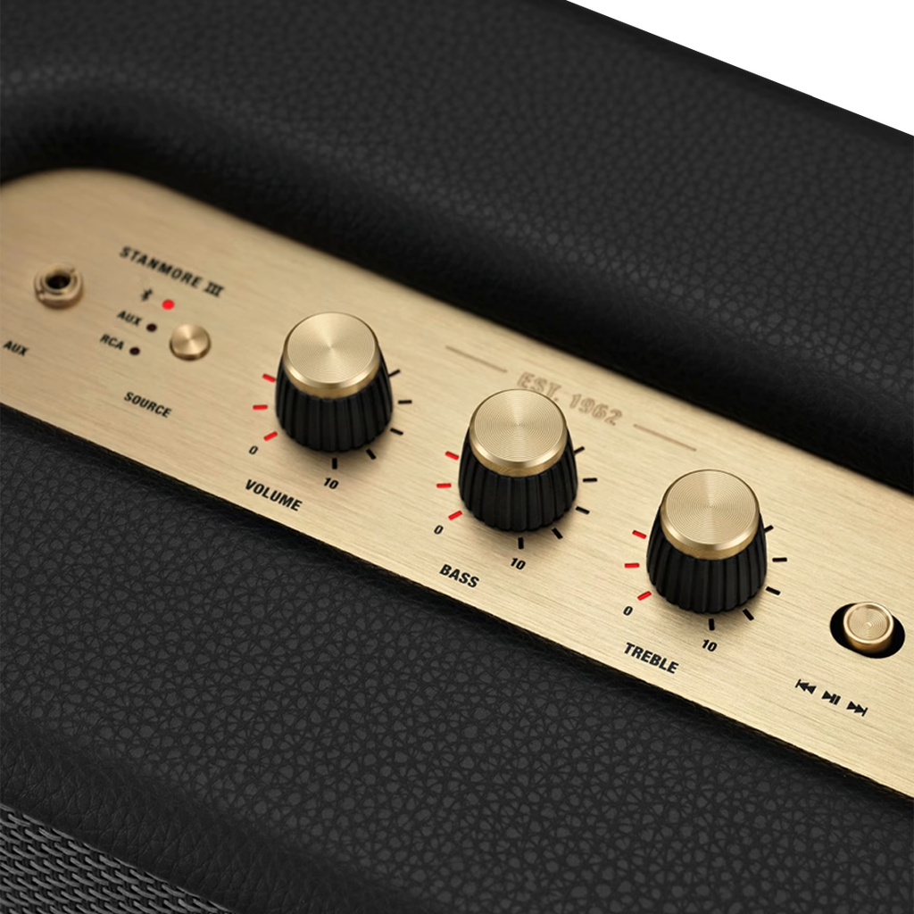 Parlante Bluetooth Stanmore III de Marshall - Negro