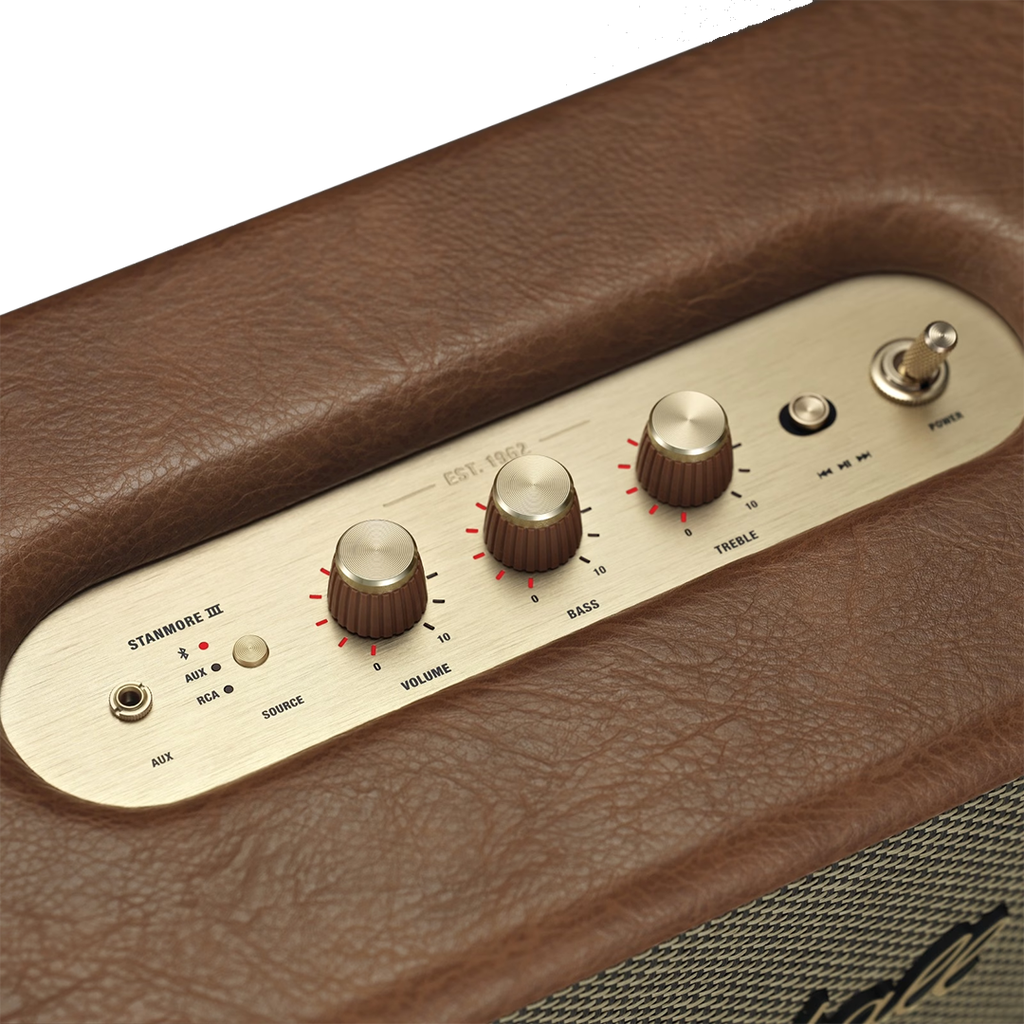 Parlante Bluetooth Stanmore III de Marshall - Marrón