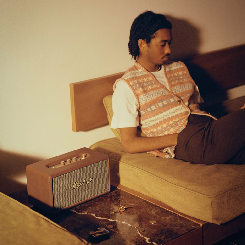 Parlante Bluetooth Stanmore III de Marshall - Marrón