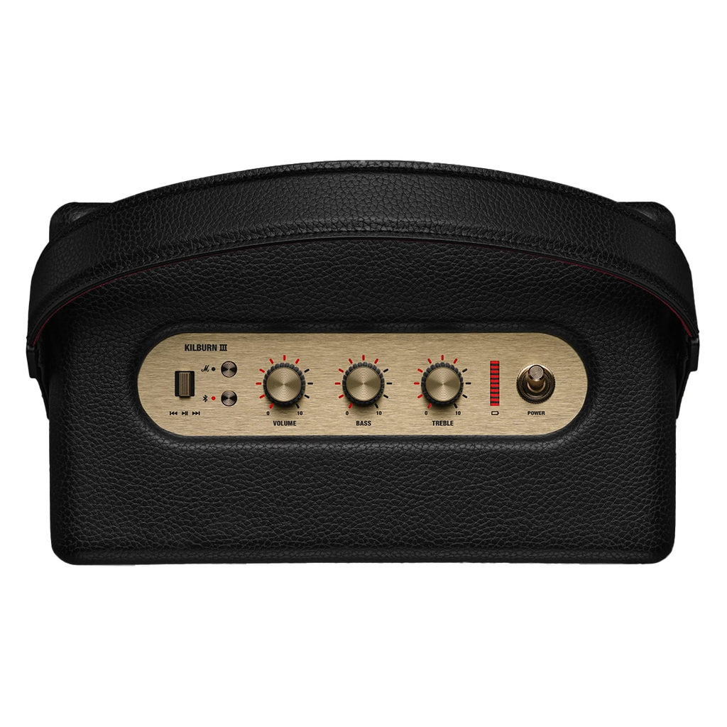 Parlante Bluetooth Kilburn III de Marshall - Negro y brasa