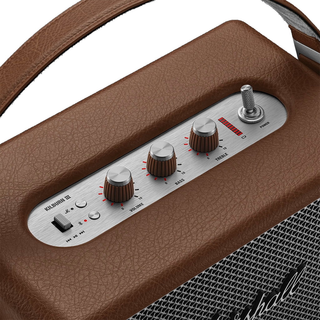Parlante Bluetooth Kilburn III de Marshall - Marrón