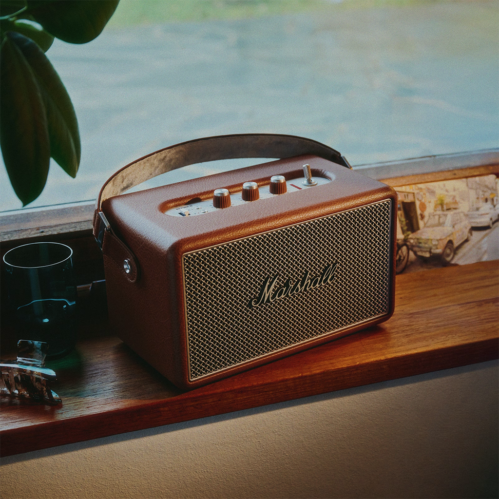 Parlante Bluetooth Kilburn III de Marshall - Marrón