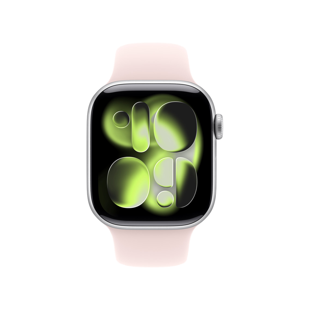 Banda deportiva rosado pálido de Apple para caja de 42 mm – M/L