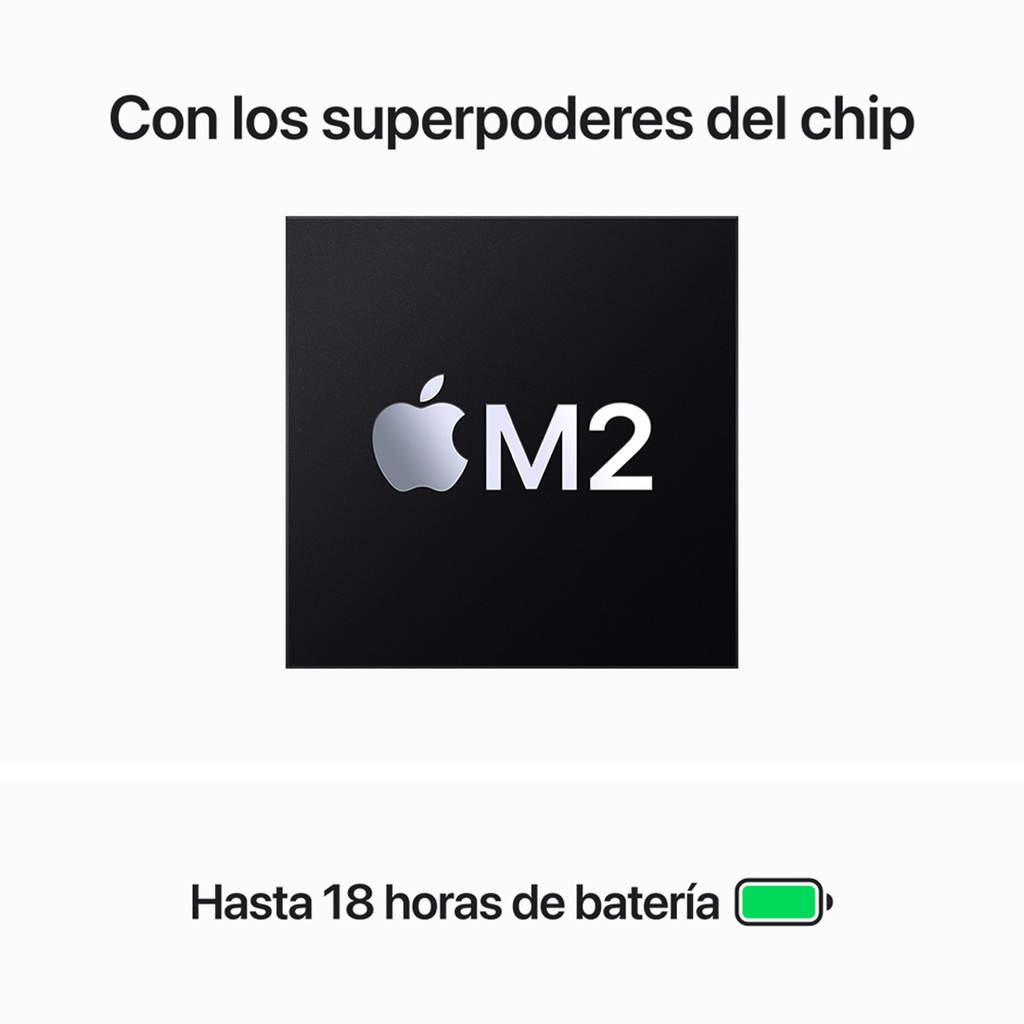 MacBook Air 15.3" M2 10C GPU/8GB/256GB - Gris espacial