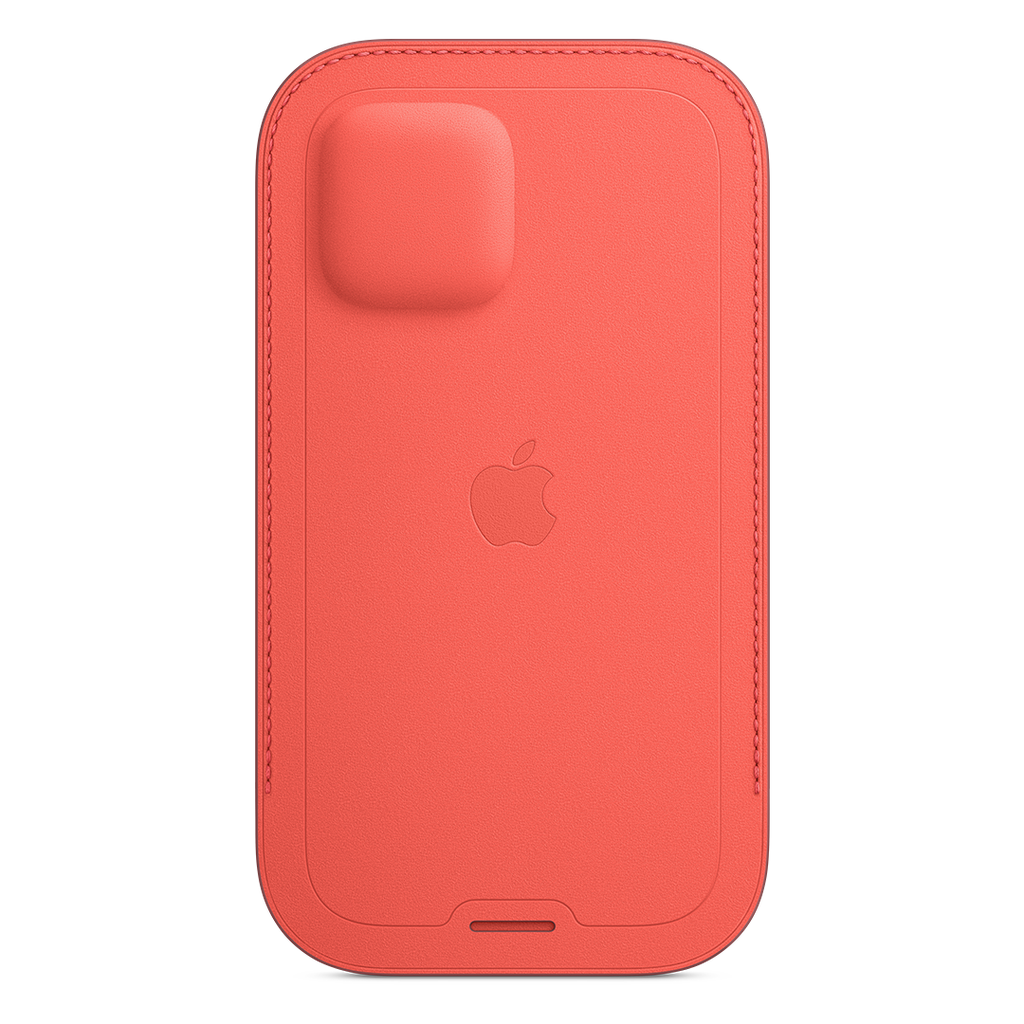 Apple Funda de Cuero iPhone 12 Mini - Rosa Citrico