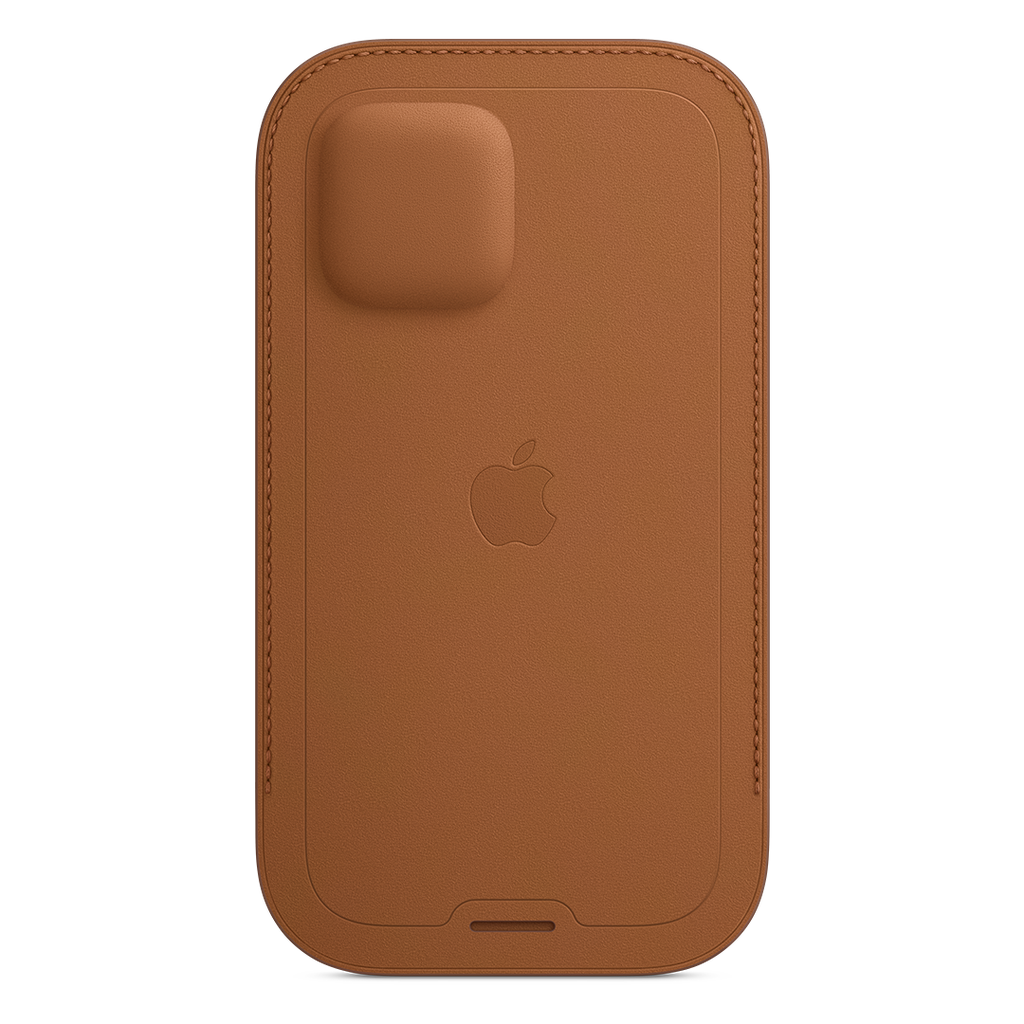 Apple Funda de Cuero iPhone 12 Pro Max - Marrón Claro