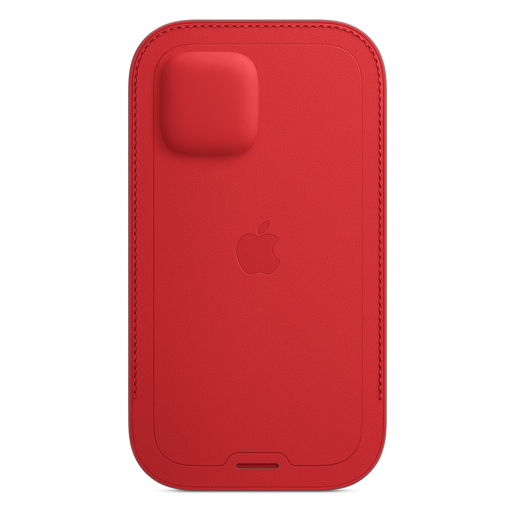 Apple Funda de Cuero iPhone 12/12 Pro - Escarlata