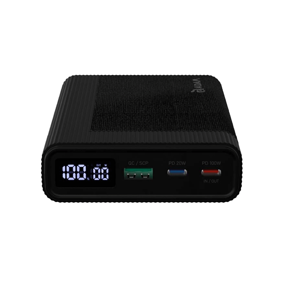 Adam Elements GRAVITY Pro 100W Fast Charging Power Bank 20,000 mAh - Black