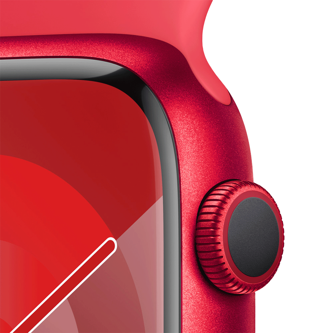 Apple Watch Series 9 GPS - 45mm - (PRODUCT)RED - Caja de Aluminio (PRODUCT)RED con Banda Deportiva (PRODUCT)RED - M/L