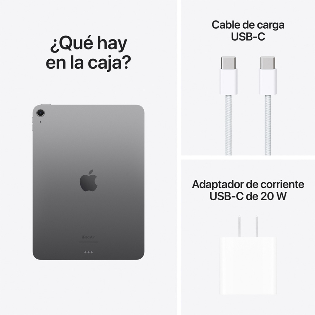 iPad Air 11" M2 Wi-Fi 128GB - Gris Espacial